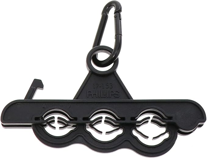 PHILIPS Phillips Ind. 17-153 Hose Holder (Qwik-Snap 3 Hose and Polybag),Black