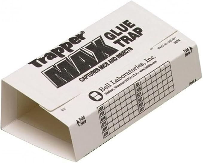 Trapper Max Mouse & Insect Glue Boards-72 Boards White