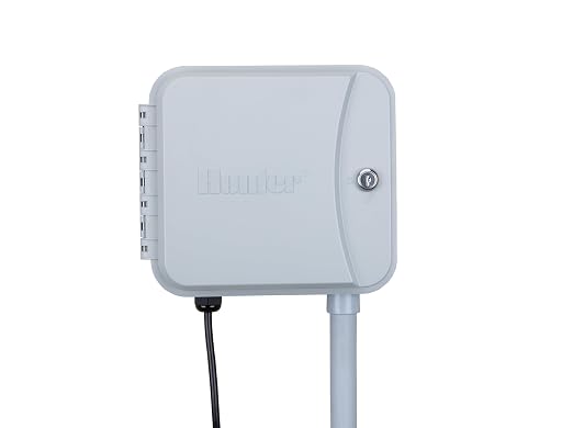 Hunter Pro-C Sprinkler Timer, 4-Zone Indoor/Outdoor Irrigation Controller | Indoor/outdoor 4-zone irrigation controller, Hydrawise compatible, WaterSense certified, expandable to 32 stations