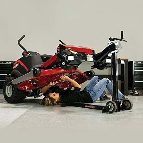 MoJack MJ750XT Professional Zero Turn Radius Lawn Mower Lift - 750 Pound Lift Capacity, Universal Capacity for Tractors & ZTR Mowers, for Safe & Efficient Maintenance