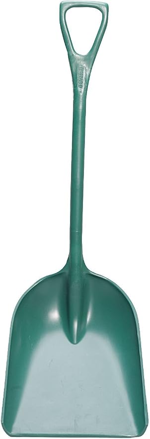 Remco 6982MD2 Green Polypropylene Metal Detectable Hygienic Shovel, Non-Sparking, 27" Blade, 1 Piece