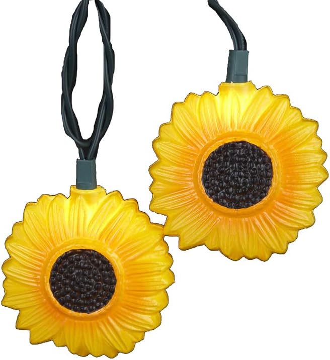 Kurt Adler UL 10-Light Sunflower Light Set