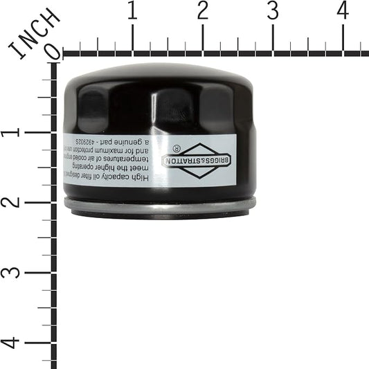 Briggs & Stratton 492932S Genuine Oil Filter, Short 2-1/4" | Replaces 492932, 5049K, 696854, 795890; Intek & Vanguard V-Twin