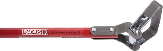 Radius Premium Long Handle Manure/Action Hoe, Fiberglass Shaft