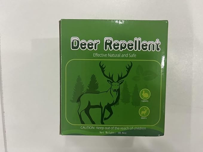 24 Pack Powerful Deer Repellent Balls, Natural Deer Deterrent and Rabbit Repellent Outdoor