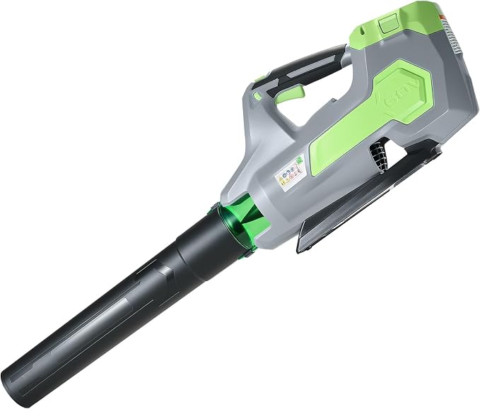 VEVOR 60V Cordless Leaf Blower with Brushless Motor, 650 CFM/125 MPH, Battery Powered Electric Leaf Blowers for Lawn Care with 5Ah Battery and Fast Charger, 3 Speed Control