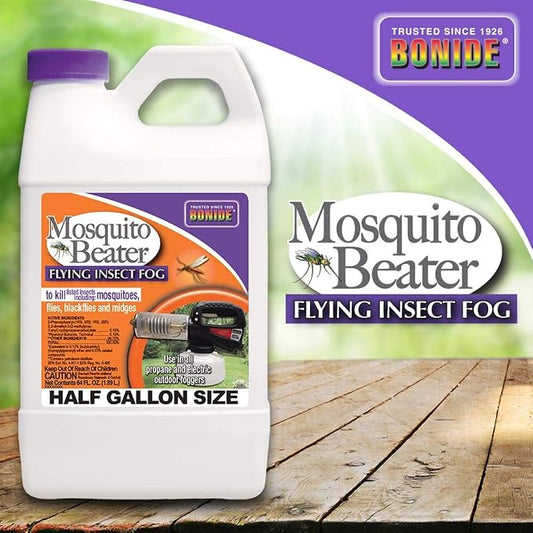 Bonide Mosquito Beater Flying Insect Fog, 64 oz Concentrate Kills Insects and Mosquitoes in Lawn and Garden