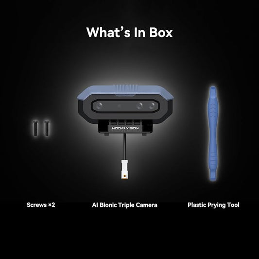 AI Triple Bionic Vision Module for Neomow X2 Series 3D LiDAR Robot Mower, Activates Pro-Level Features Including Auto-Mapping, 500+ Obstacle Detection, Spatial Perception, Terrain Recognition