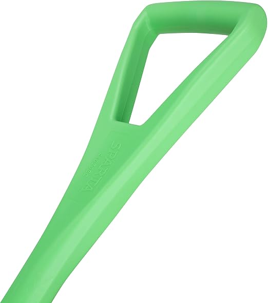SPARTA 41076EC75 Plastic Sanitary Shovel, Food Safe Plastic Shovel For Commerical Kitchens, 11 Inches, Lime