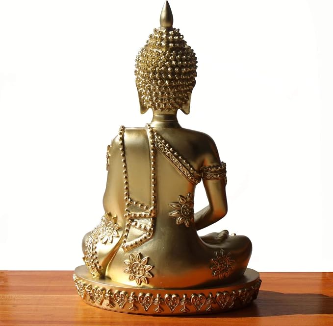 Carefree Fish Buddha Statue Minimalist Sandstone Decoration Buda Decor Bring Home a Ray of Sunshine 4Inch