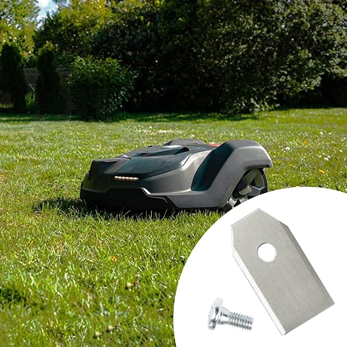 30pack Robotic Lawn Mower Replacement Automower Lawnmower Blades Fit for All Gardena Robotic Automower and Husqvarna Robotic