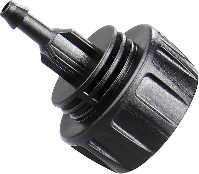 Gardrip 3/4 Inch Female Pipe Thread to 1/4 Inch Drip Irrigation Tubing Adapter: 6 Pieces 1/4 In. Barbed Drip Line x 3/4 In. Faucet PVC Adapter Connect 3/4" FHT Faucet