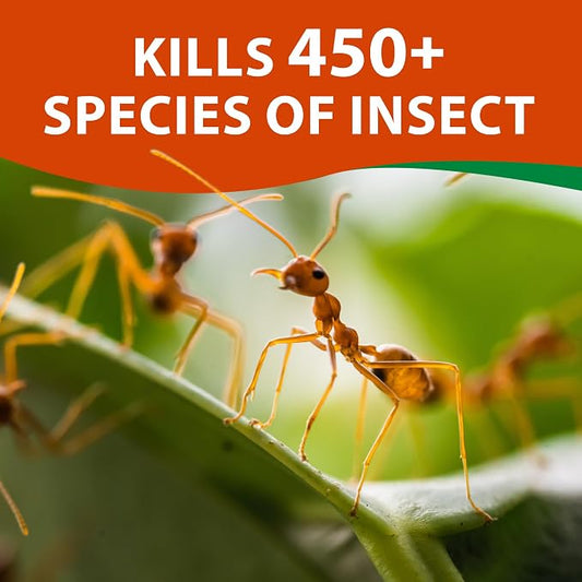 Monterey Take-Out Complete Insect Control RTU - Kills 450+ Insects, Controls Mosquitoes, Fleas, Ants, Mites - Bundled witih Monterey Measure Spoon