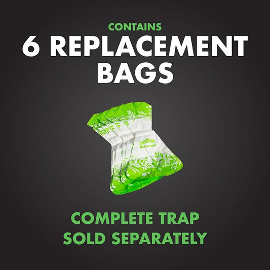 SpectracideBug Japanese Beetle Trap Disposable Bags, 6 Count (Pack of 12)