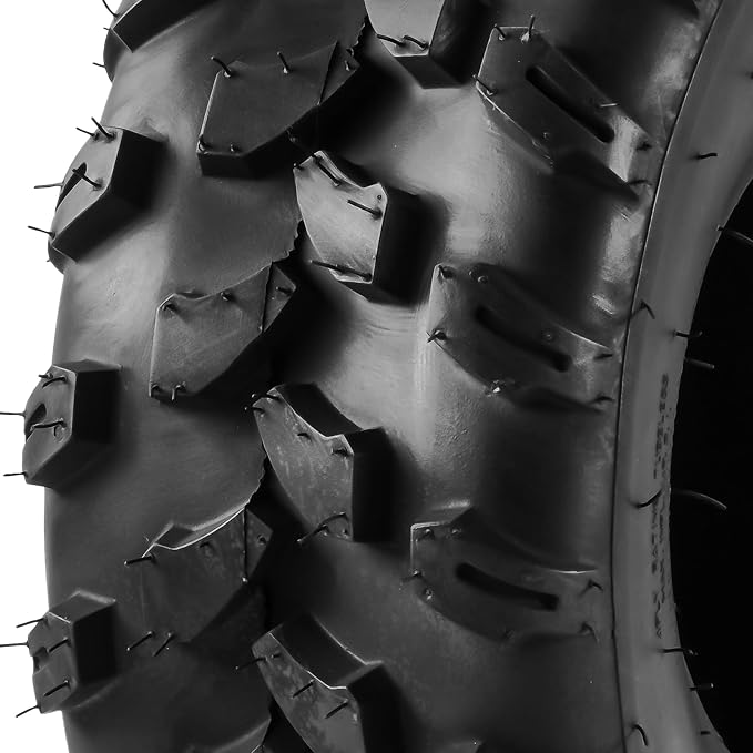 PHILTOP 19x7-8 ATV UTV Tires, 4-Ply Super Mud 19x7-8 ATV All-Terrain Tires for Riding Mowers, Golf Carts, Off-Road,2 Pcs,Tubeless (Z-124)