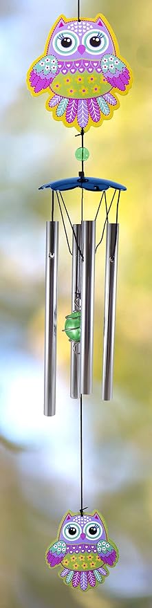 Spoontiques Wonder Woman Wind Chime - Outdoor Garden Décor - Decorative Chimes for Yard, Garden, Backyard and Patio Decoration