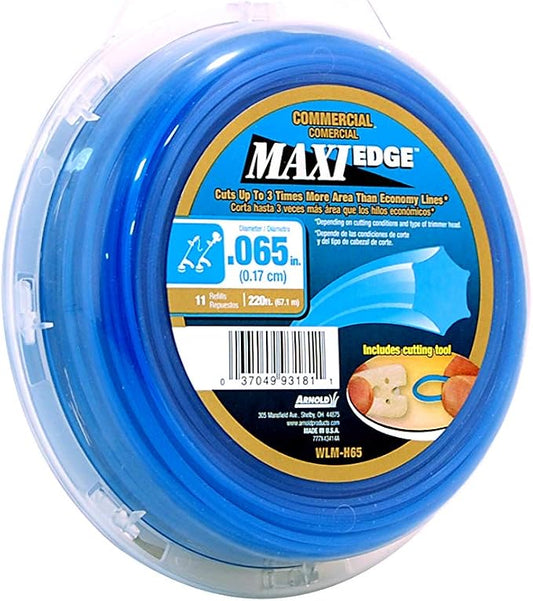 Arnold (WLM-H65) Commercial Grade String Trimmer Line.065-Inch x 220-Foot Universal Fit.065 inch