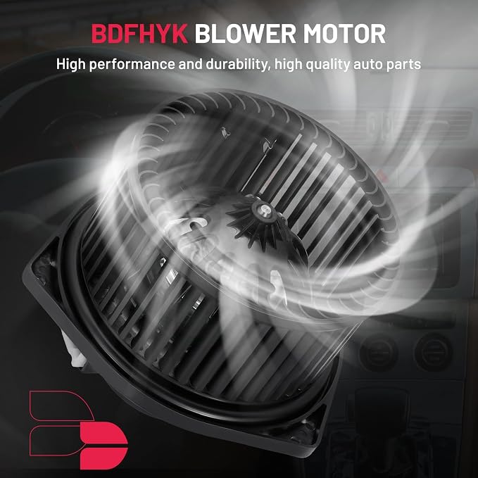 BDFHYK AC Heater Blower Motor Fan 700045 Compatible with Nissan 1995-1998 200SX, 1998-1999 Frontier, 1995-1999 Sentra,HVAC Blower Motor Assembly Replacement for 27226-PA000-A084 76954 27220-8B410
