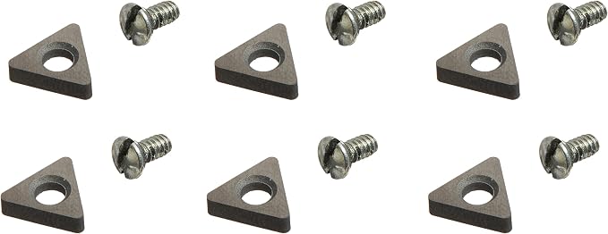 Ammco 9069146 Negative Rake Carbide Insert, (Pack of 6)