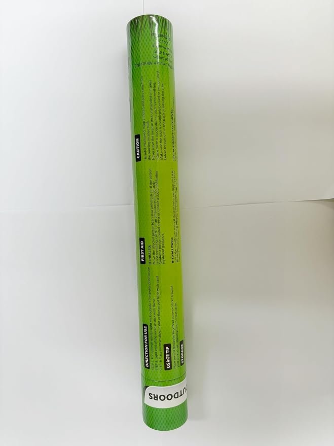 Mosquito Repellent Incense Sticks - 60 Plant-Based Citronella Incense Sticks for Backyard, Travel, Camping, Indoors, and Outdoor Patio