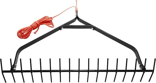 Extreme Max 3005.5321 Throwable Aquatic Weed Rake – 32"