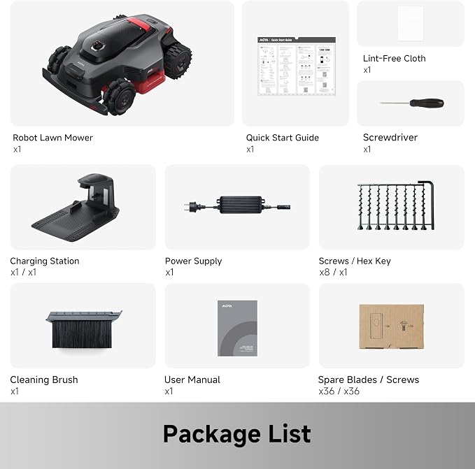 MOVA LiDAX Ultra 2000 AWD Robot Lawn Mower Wire Free RTK Free for up to 0.5 Acre*Dual Maps, 360° 3D LiDAR & AI Dual Vision Mapping, Robotic Mower with 4G, for 80% Slopes, Cutting Height 1.2”–3.9“