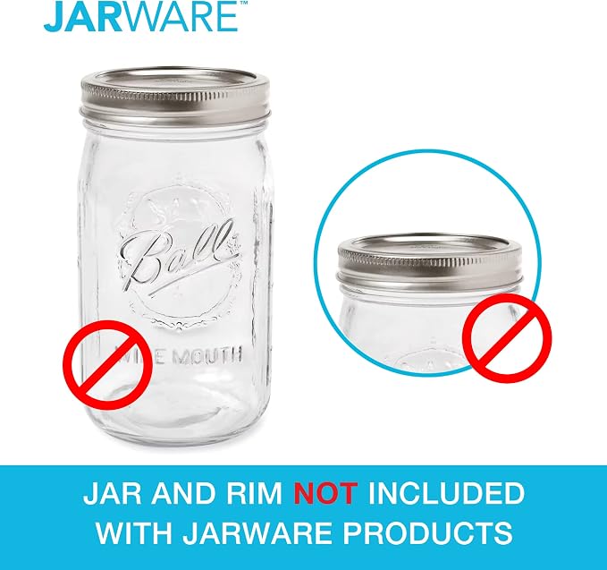 Jarware Compost Lid Filter Set of 8