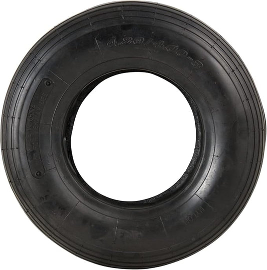 Marathon 4.80/4.00-8" Lawn & Garden Tire (Pack of 2) - 15.5" Diameter, 8" Rim, Symmetrical Tread, Air-filled Construction