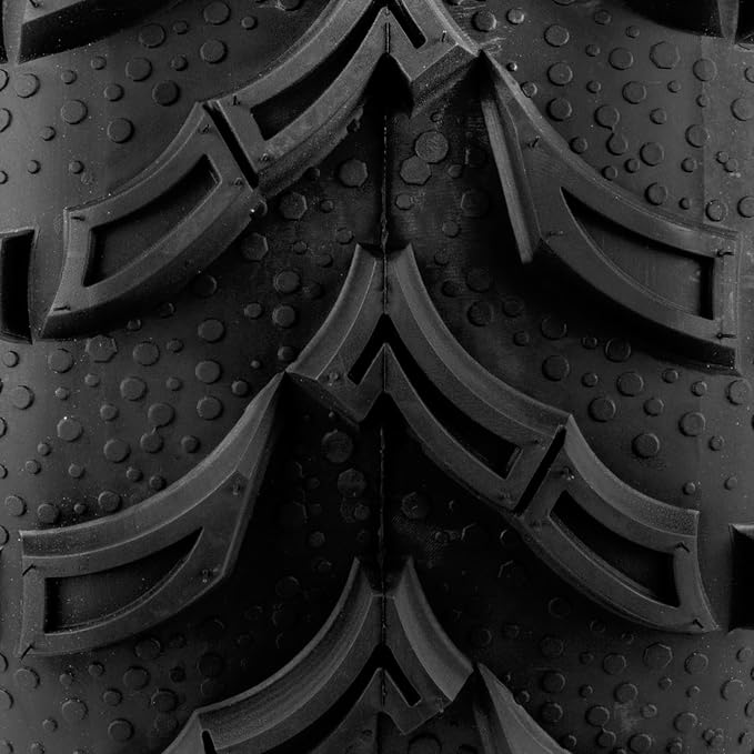PHILTOP 25x10-12 ATV UTV Tires, 6-Ply Super Mud 25x10-12 ATV All-Terrain Tires for Riding Mowers, Golf Carts, Off-Road,2 Pcs,Tubeless (Z-120)