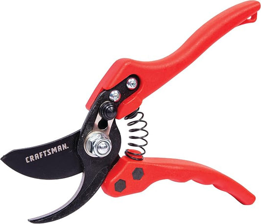 Stem and Branch Pruning Bundle: Bypass Pruner and Garden Snips