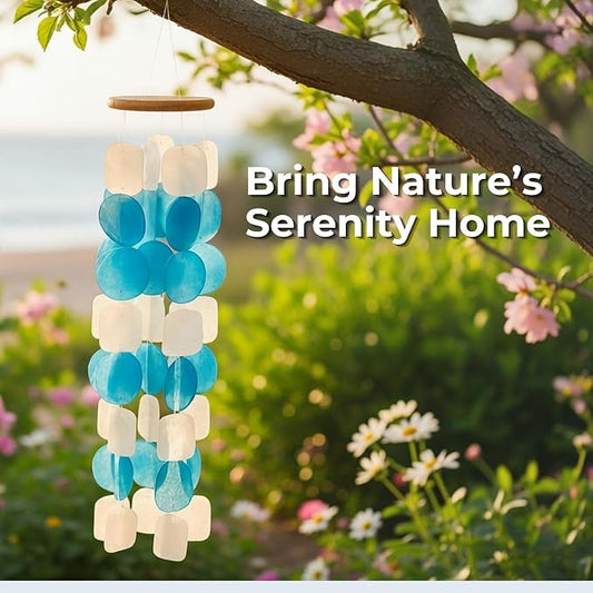 Solange & Frances Spring Decor Wind Chimes for Outside. Garden Decor Wind Chimes. Unique Windchimes Birthday Gifts for Women, Gifts for Mom, and Gift for Men Ideas