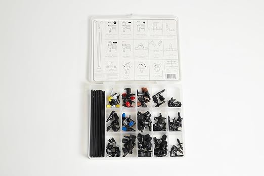 Orbit 69500 92-Piece Drip Irrigation Assortment Kit, Black