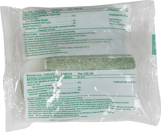Jobe’s Slow Release Tree and Shrub Fertilizer Spikes, Easy Plant Care for Oak, Maple, Dogwood, Boxwood, and Many More Acid Loving Trees and Shrubs, 5 Count