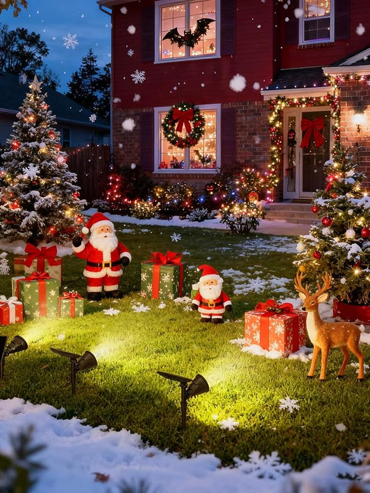 Solar Spot Lights Outdoor, Waterproof Solar Landscape Spotlights 18 LED 2-in-1 Uplights Adjustable Flag Pole Lights Solar Powered 3000k Warm White for Garden Yard Driveway Pathway