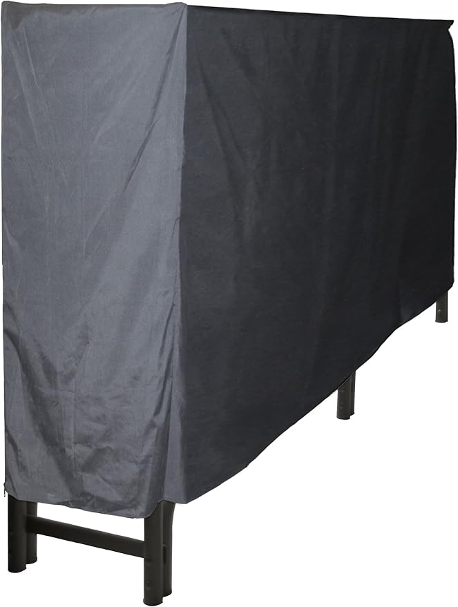 Pleasant Hearth - Premium Heavy Duty Log Rack Cover, 8 Feet, Long Cover