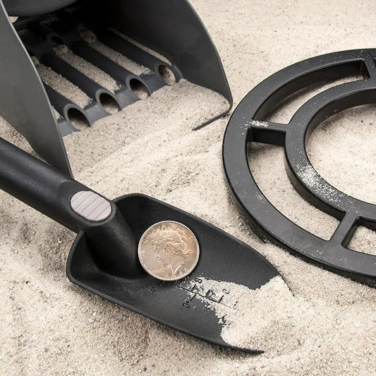 Barska AF12270 Sifter, Shovel, and Rake Set for Camping, Gardening, Metal Detecting