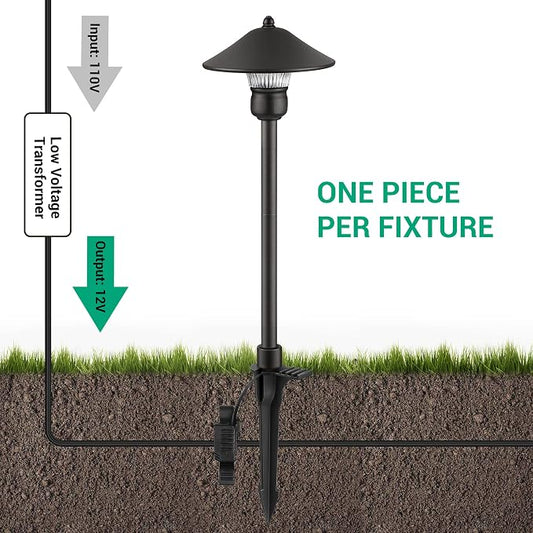 EDISHINE 20-Pack Low Voltage Wire Connector, Landscape Lighting Cable Connectors Waterproof for Pathway Light/Spotlight/In-ground Lighting, 12/14/16/18 Gauge Cables, UL Listed