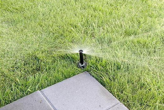 Orbit 80355 - 4" Professional Pressure-Regulating Pop-Up Spray Head Sprinkler with 15' Adjustable Pattern Nozzle