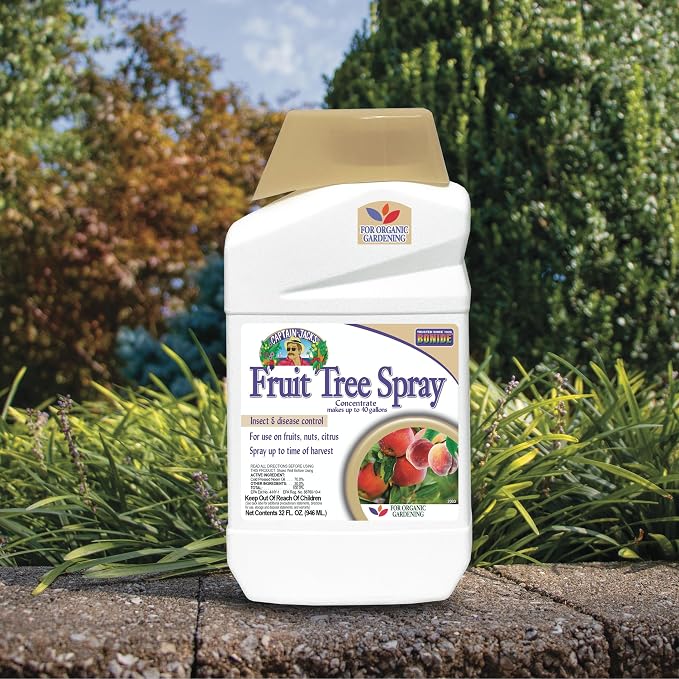 Bonide Captain Jack's Fruit Tree Spray, 32 oz Concentrate | Insect & Disease Control, For Organic Gardening