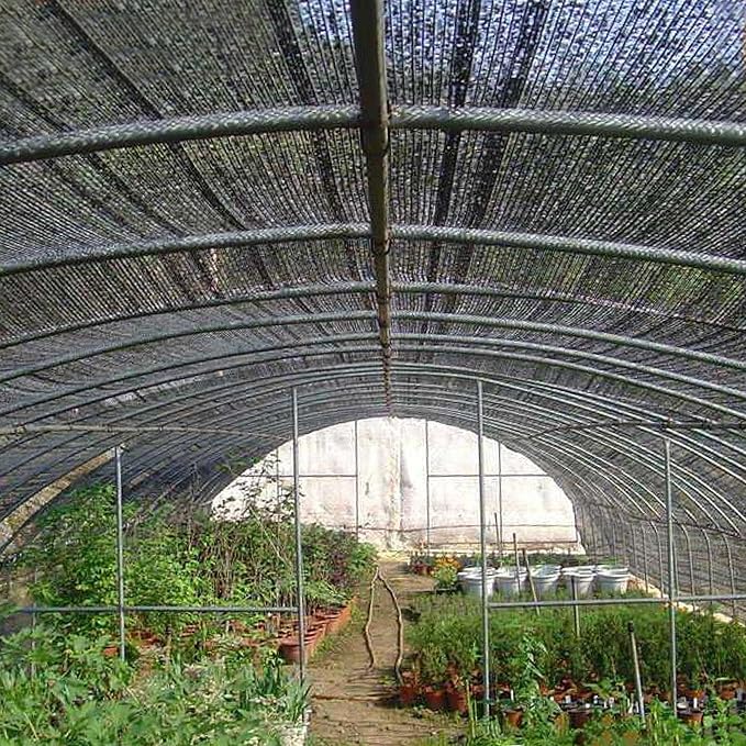 winemana 50% Black Shade Cloth, 20 x 30 FT Durable Mesh Tarp with Grommets, Garden Sunblock Shade Cloth Shading Antifreezing for Plants Cover, Greenhouse, Barns Kennel, Patio, Tomatoes
