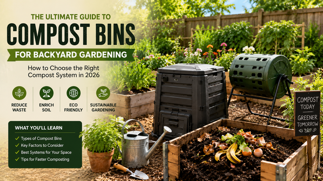 Best Compost Bins for Backyard Gardening: How to Choose the Right Compost System (2026 Guide)
