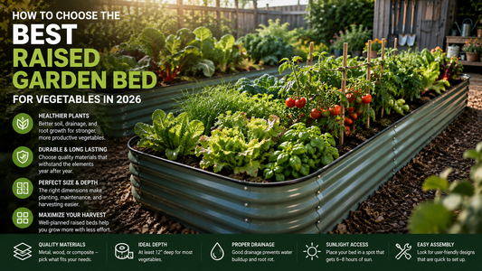 How to Choose the Best Raised Garden Bed for Vegetables in 2026 | Complete Buyer's Guide