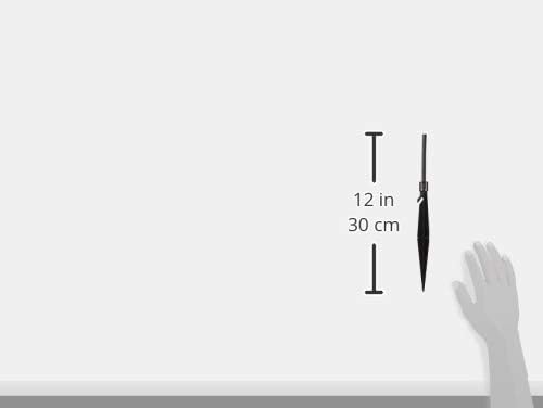 Raindrip 382005B 8-Inch Sprinkler Stake with 4-Inch Riser for Drip Irrigation and Drip Systems, Plastic, 5-Pack, Black