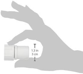 5- Pack 1/2 Inch Slip PVC x 3/4 Inch Female Thread Garden Hose to Pipe Fitting Adapter
