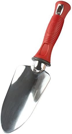 Garden Weasel Trowel – Dig, Cut, & Plant with Ease – Features Triangular Blade, Dependable Aluminiron Construction, Non-Slip Comfort Grip & a Lifetime Guarantee