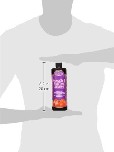 Microbe Life Hydroponics Fruit and Vegetable Plant Growth Yield Enhancer Supplement, Plant Nutrients for Better Growth and Yield, Use with Any Feeding Systems Including Hydroponics or Soil, 16 Ounces