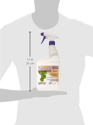Bonide Captain Jack's Neem Oil, 32 oz Ready-to-Use Spray, Multi-Purpose Fungicide, Insecticide and Miticide for Organic Gardening | Multi-Purpose Fungicide, Insecticide and Miticide, For Plants, For Organic Gardening