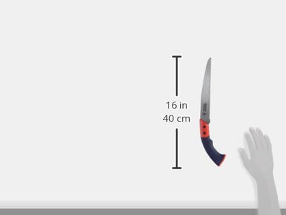 Spear & Jackson 4938PS 9inch Fixed Blade Pruning Saw, silver