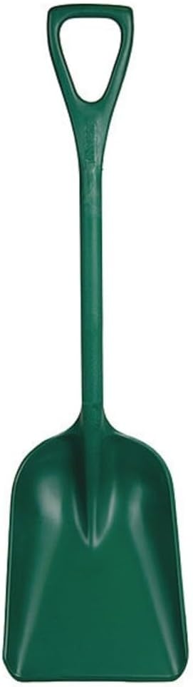 Remco 6981MD2 Green Polypropylene Metal Detectable Hygienic Shovel, Non-Sparking, 25" Blade, 1 Piece