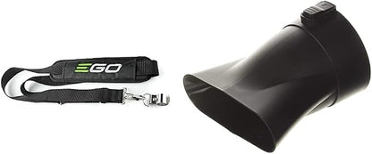 AP1500 Shoulder Strap for EGO 56V String Trimmer/Leaf Blower/Multi Head System & EGO Power+ AN5300 Blower Flat Nozzle for EGO 530 CFM Blower LB5300/LB5302